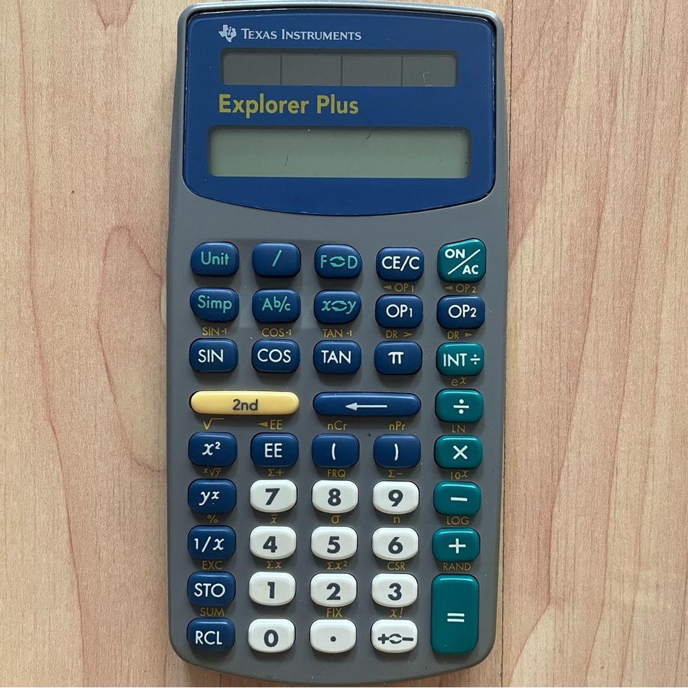Texas Instruments Explorer Plus Calculator - Picture 2 of 6